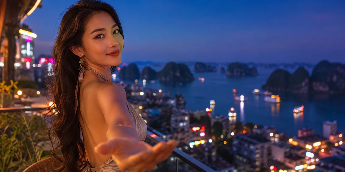 Người dùng tại Hạ Long xem thông tin tỷ lệ kèo trên điện thoại